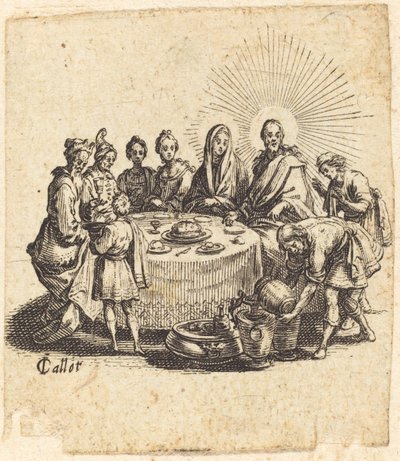الزواج في قانا ، 1618. بواسطة جاك كالوت