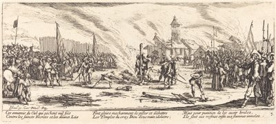 الرهان ، ج. 1633. بواسطة جاك كالوت