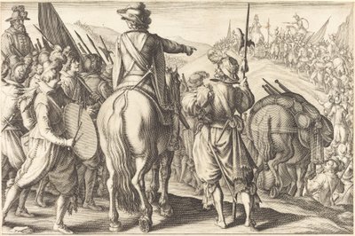 القوات في آذار ، ج. 1614. بواسطة جاك كالوت