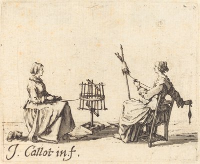 اللفاف والغزال ، ج. 1623. بواسطة جاك كالوت