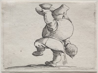 شخصيات متحدبة مختلفة من Iacopo Callot (ينظر الشارب من الخلف) بواسطة جاك كالوت