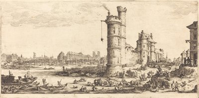 منظر لـ Pont Neuf بواسطة جاك كالوت
