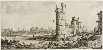 منظر لـ Pont Neuf بواسطة جاك كالوت