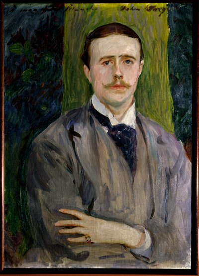 صورة جاك إميل (جاك إميل) بلانش (1861-1942) ، رسام فرنسي. لوحة للأمريكي جون سينجر سارجنت (1856-1925). روان ، متحف الفنون الجميلة بواسطة جاك اميل بلانش