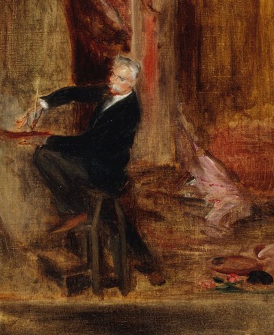 صورة لجول كريت 1836-1933 في مرسمه ، 1892. بواسطة جاك اميل بلانش