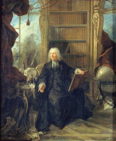 صورة جان أنطوان نوليت 1700-1770 ، ج. 1740. بواسطة جاك لاجوي دي