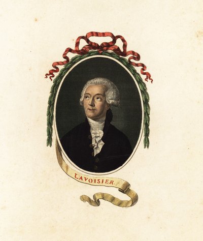 أنطوان لافوازييه ، كيميائي وخبير اقتصادي ونبيل فرنسي ، 1805 (نقش) بواسطة جاك لويس (بعد) ديفيد