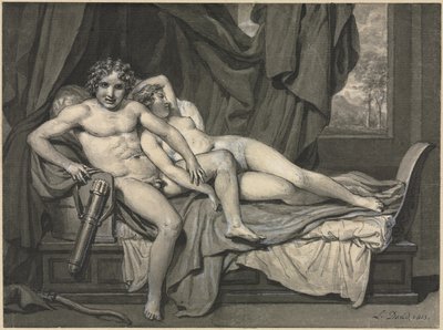 كيوبيد والروح 1813. بواسطة جاك لويس ديفيد