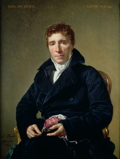 إيمانويل جوزيف سييس (1748-1836) 1817 بواسطة جاك لويس ديفيد