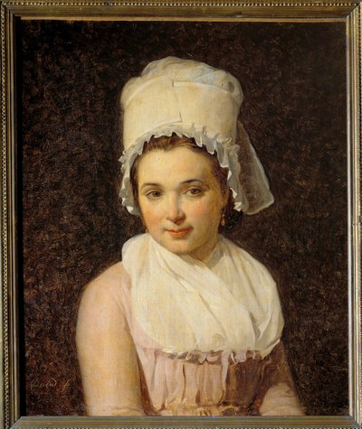 صورة لكاثرين ماري تالارد (1772-1825) زوجة فرانسوا لامي ، عمدة Sougeres في يون لوحة لجاك لويس ديفيد (1748-1825) 1795 صن. 0،64x0،54 م - صورة كاترين ماري تالارد (1772-1825) ، زوجة فرانسوا لامي ، عمدة سوج بواسطة جاك لويس ديفيد