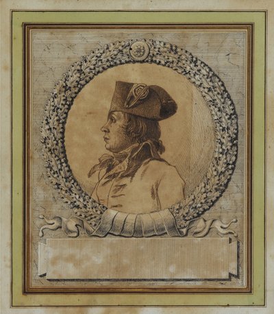 صورة فيليب فرانسوا جوزيف لو باس 1762-1794 ، ج. 1793 بواسطة جاك لويس ديفيد