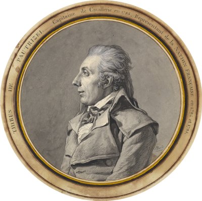 Thirius de Pautrizel بواسطة جاك لويس ديفيد