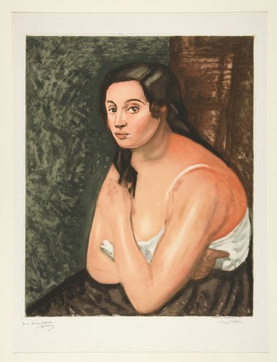 تمثال نصفي لامرأة بواسطة Jacques Villon