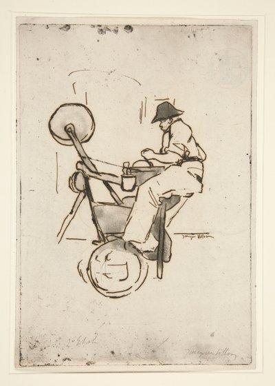 Le r؟ mouleur (مطحنة السكين) بواسطة Jacques Villon