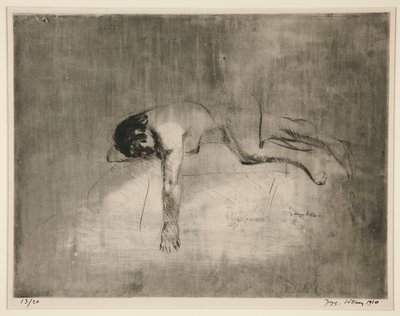 نو الأريكة؟ (مستلق عارية) بواسطة Jacques Villon
