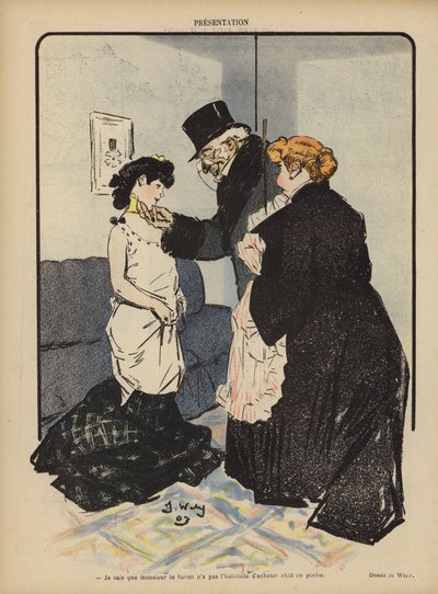 رسم توضيحي لـ Le Rire بواسطة Jacques Wely