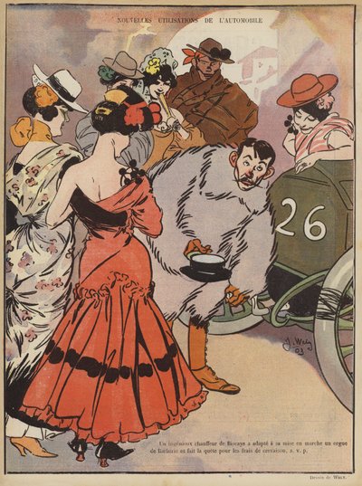 رسم توضيحي لـ Le Rire بواسطة Jacques Wely