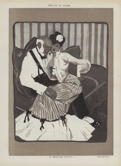 رسم توضيحي لـ Le Rire بواسطة Jacques Wely