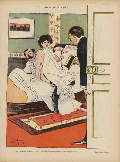 رسم توضيحي لـ Le Rire بواسطة Jacques Wely