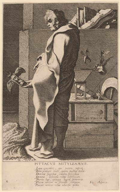 Pittacus Mitylanaeus بواسطة Jacques de Gheyn III