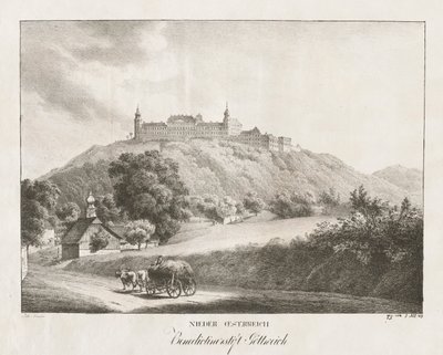 النمسا السفلى ، دير البينديكتين ، 1819. بواسطة جاكوب ألت