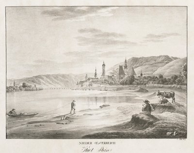 النمسا السفلى ، مدينة شتاين ، 1819. بواسطة جاكوب ألت