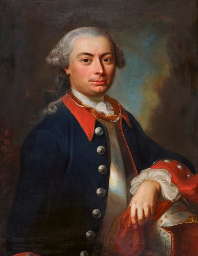 صورة لفريدريش فون لوترناو (1727-1797). بواسطة جاكوب إيمانويل هاندمان
