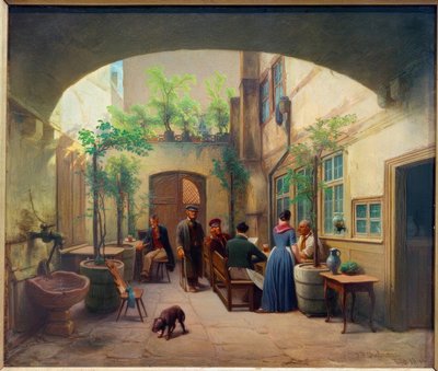 مصنع الجعة في Gelnhäuser Gasse بواسطة جاكوب فورشتيجوت ديلمان