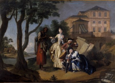 ثروة نقول الغجر ، 1762 بواسطة جاكوب ميشيل