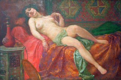 يستريح Odalisque بواسطة جاكوب أوبروسكي