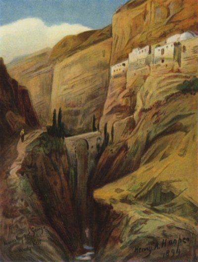 وادي كيلت أو ، Brook Cherith (لون ليثو) بواسطة جيمس (بعد) كلارك