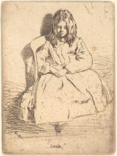 آني جالس ، 1858. بواسطة جيمس أبوت ماكنيل ويسلر