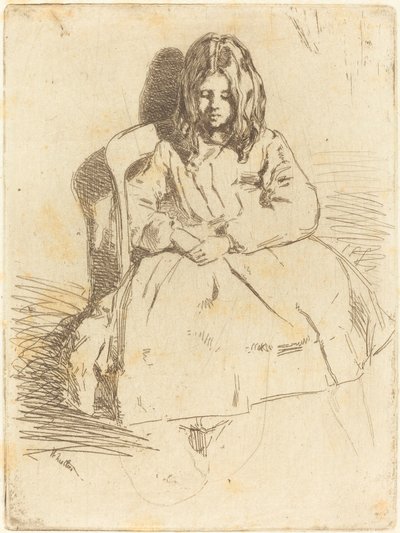 آني جالس ، 1858. بواسطة جيمس أبوت ماكنيل ويسلر