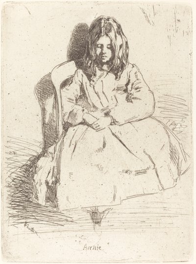 آني جالس ، 1858. بواسطة جيمس أبوت ماكنيل ويسلر