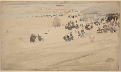 مشهد الشاطئ، ربما عام 1885 (لوحة مائية) بواسطة جيمس أبوت ماكنيل ويسلر