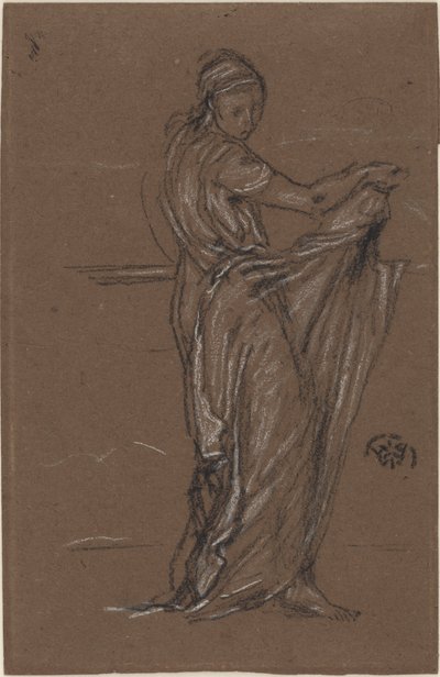 مجسم أنثوي رايات ، 1870-1873. بواسطة جيمس أبوت ماكنيل ويسلر