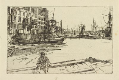 إيجل وارف تيزاك وايتلي وشركاه ، 1859. بواسطة جيمس أبوت ماكنيل ويسلر