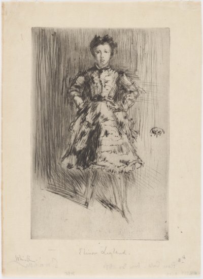 إلينور ليلاند بواسطة James Abbott McNeill Whistler
