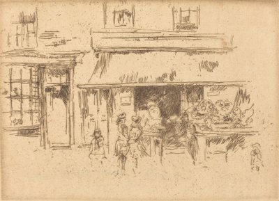 شارع إكستر ، ج. 18861888. بواسطة جيمس أبوت ماكنيل ويسلر