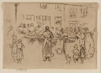نساء الأسماك ، أوستند ، 1887. بواسطة جيمس أبوت ماكنيل ويسلر