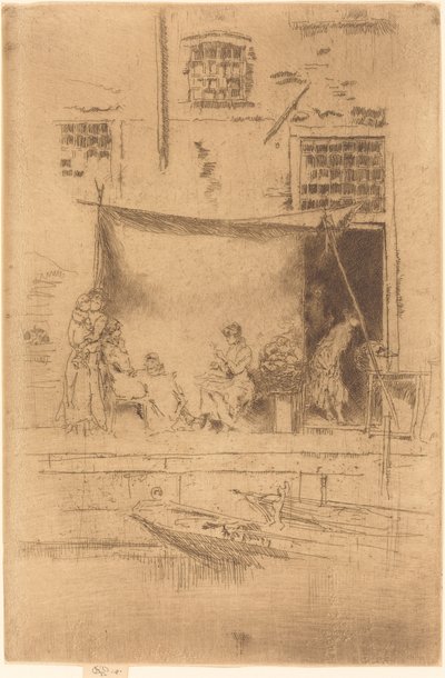 فروت ستال ، 1880. بواسطة جيمس أبوت ماكنيل ويسلر