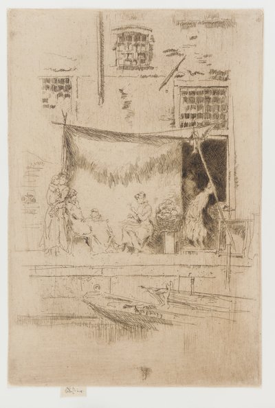 كشك الفاكهة ، 1879-1880. بواسطة جيمس أبوت ماكنيل ويسلر