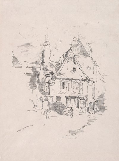 أسقف ذات جملون ، Vitré ، 1893. بواسطة جيمس أبوت ماكنيل ويسلر