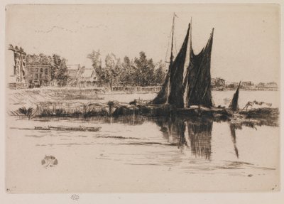 هيرلينجهام ، 1879. بواسطة جيمس أبوت ماكنيل ويسلر
