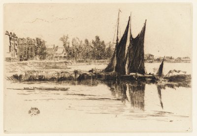 هيرلينجهام ، 1879. بواسطة جيمس أبوت ماكنيل ويسلر