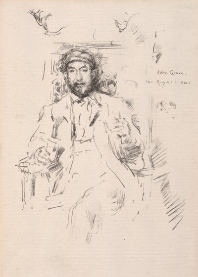 جون جروف ، 1895. بواسطة جيمس أبوت ماكنيل ويسلر