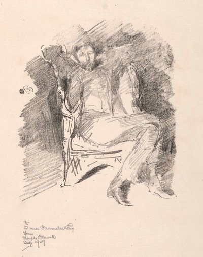جوزيف بينيل ، رقم 2 ، 1896. بواسطة جيمس أبوت ماكنيل ويسلر