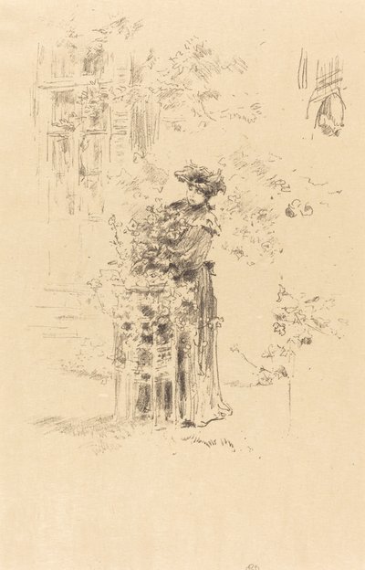 البستاني الجميل ، 1894. بواسطة جيمس أبوت ماكنيل ويسلر