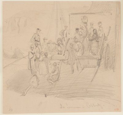 شباب في كوبلنتز 1858. بواسطة جيمس أبوت ماكنيل ويسلر