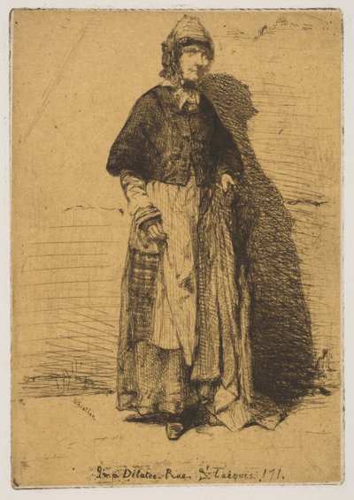 الأم جيرار ، 1858. بواسطة جيمس أبوت ماكنيل ويسلر